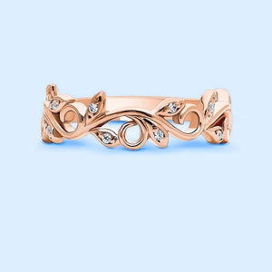 wedding ring for women, diamond wedding band, bridal ring, stacking ring, engagement band, love ring, vintage wedding ring, art deco ring