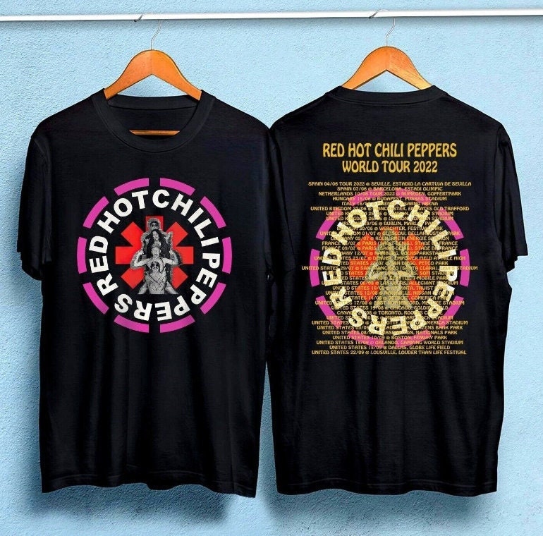 Discover Red Hot Chili Peppers 2022 World Tour Shirt, Return Of The Dream Canteen