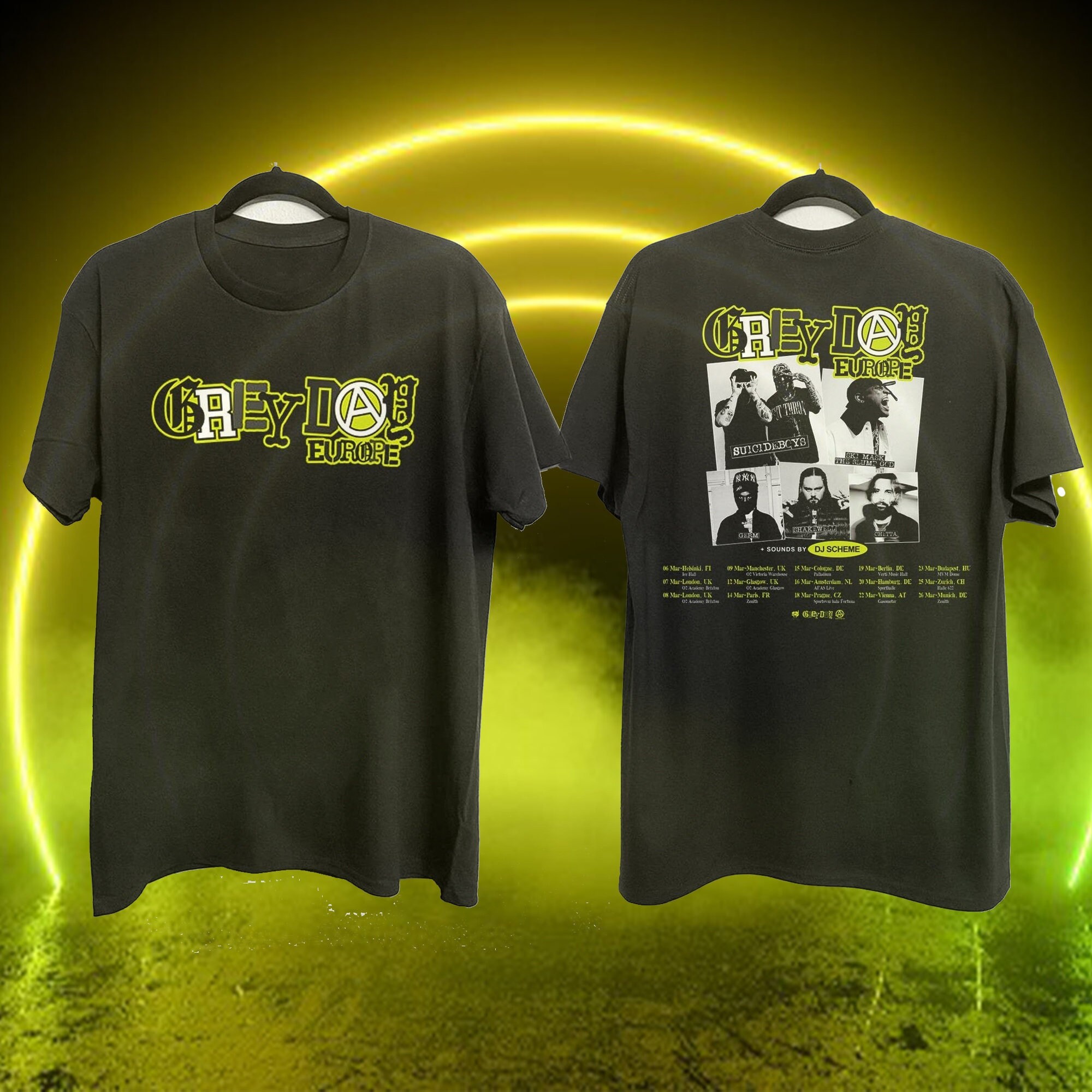 Suicideboys Grey Day 2023 Tour Double Sided TShirts Printerval Canada