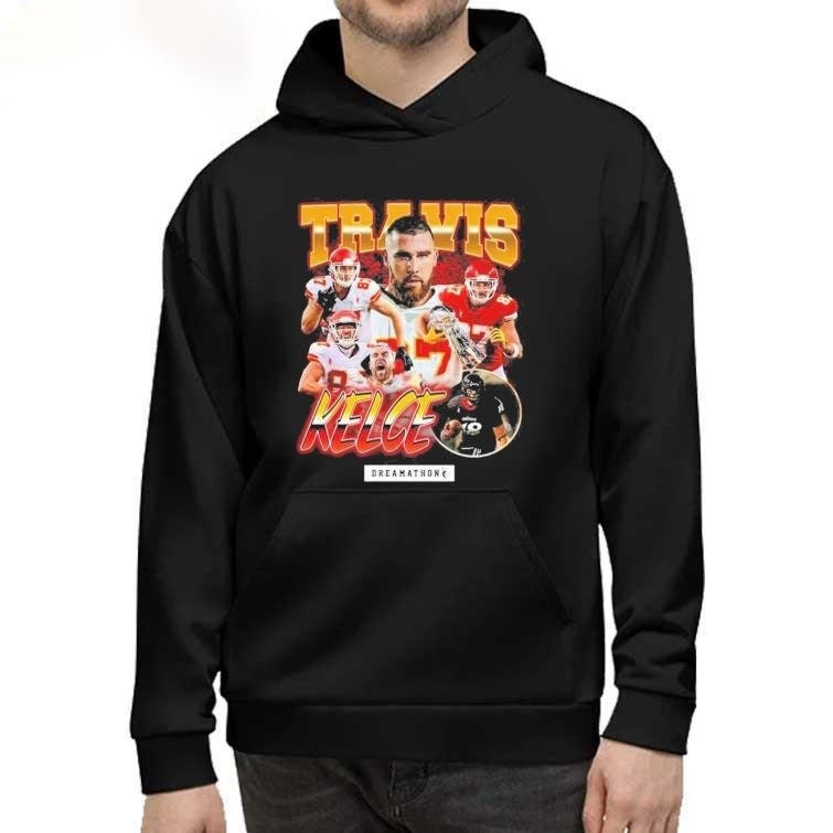 Discover Travis Kelce Shirt, Travis Kelce Vintage 90s Bootleg Style Rap Tee, TK 87 Dreams T-Shirt