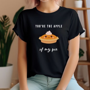 Camiseta de comida divertida Meme Pie regalos para los amantes de la comida regalos para ella regalos para él camisa divertida regalo de San Valentín camiseta sarcástica