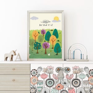 Motivational Islamic Nursery Wall Art Set
Mosque Good Deeds Posters
Islamic Kids Room Decor