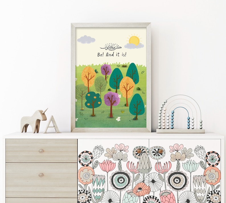 Motivational Islamic Nursery Wall Art Set
Mosque Good Deeds Posters
Islamic Kids Room Decor
