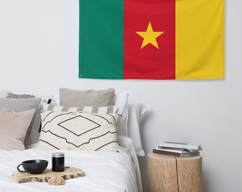 Cameroon Flag 3x5 large African Flags, High Quality Flag with grommets, Perfect for events & Decor