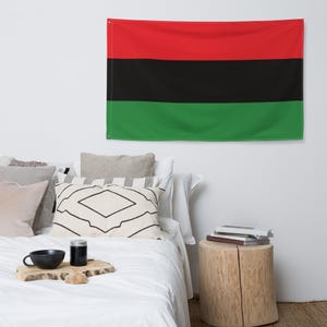 Panafrikanische Flagge 3x5 große afrikanische Flaggen, hochwertige Flagge mit Ösen, perfekt für Veranstaltungen & Dekor