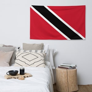 Trinidad and Tobago Flag, 3x5 large Caribbean Flags, High Quality Flag with grommets, Perfect for events & Decor