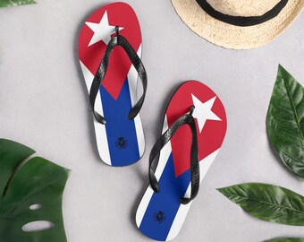 Cuba Flip-Flops, Sandals, Unisex, Stylish Beach Flip Flops,  Pool Sandals,| Flip Flops For Women, Flip Flops for Men, Bridesmaid