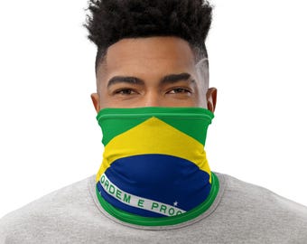 Scaldacollo con bandiera brasiliana - Scaldacollo con bandiera afro-latina