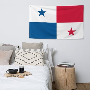 Panama Flag, 3x5 large Caribbean Flags, High Quality Flag with grommets, Perfect for events & Decor