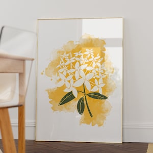 Philippine Native Flower, Santan, Pinoy Art, Philippines Art, Filipino Art Decor, Filipino Wall Art, Filipino Art, Digital Download