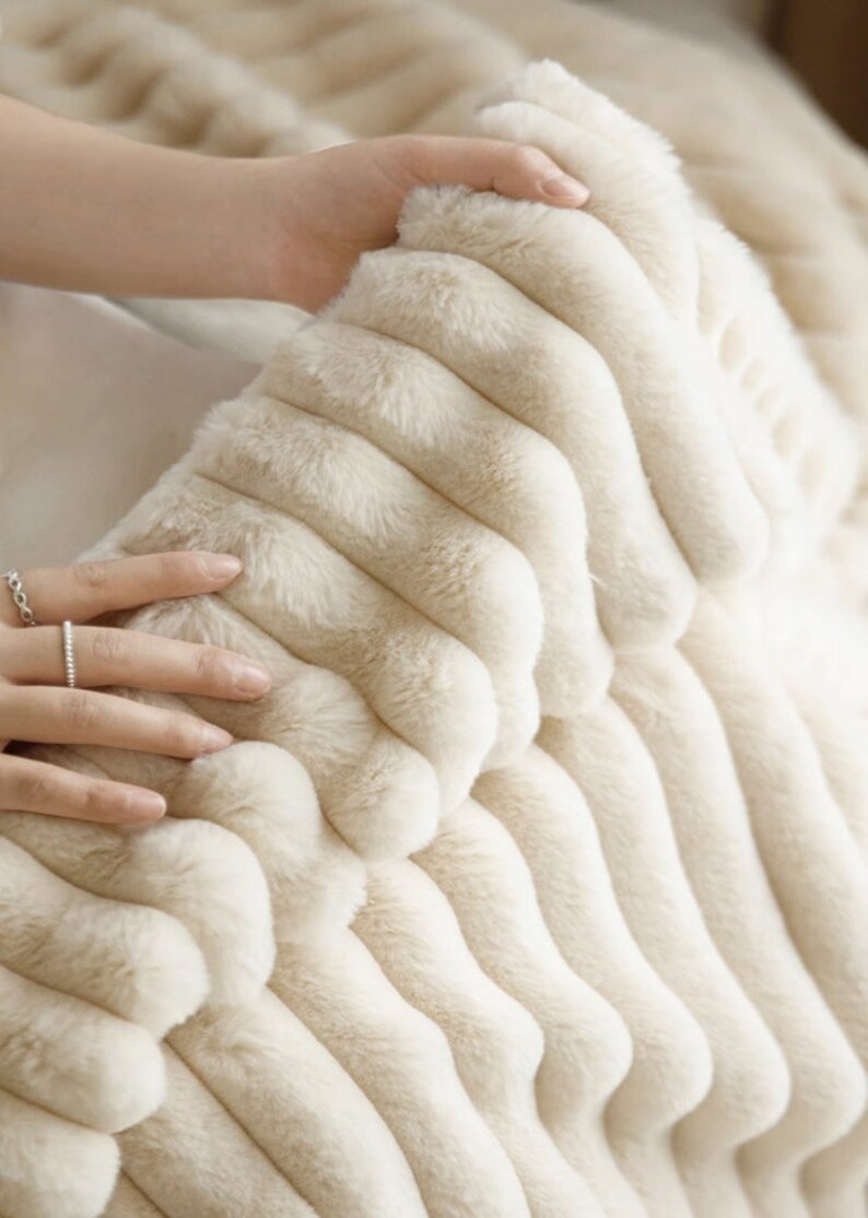 Autumn Rabbit Fleece, Super Thick, Blanket, Custom Blanketsoft Throw