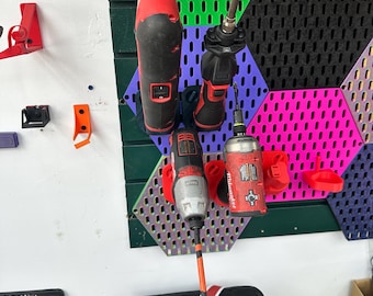 Milwaukee M12 tool holder for IKEA Skadis