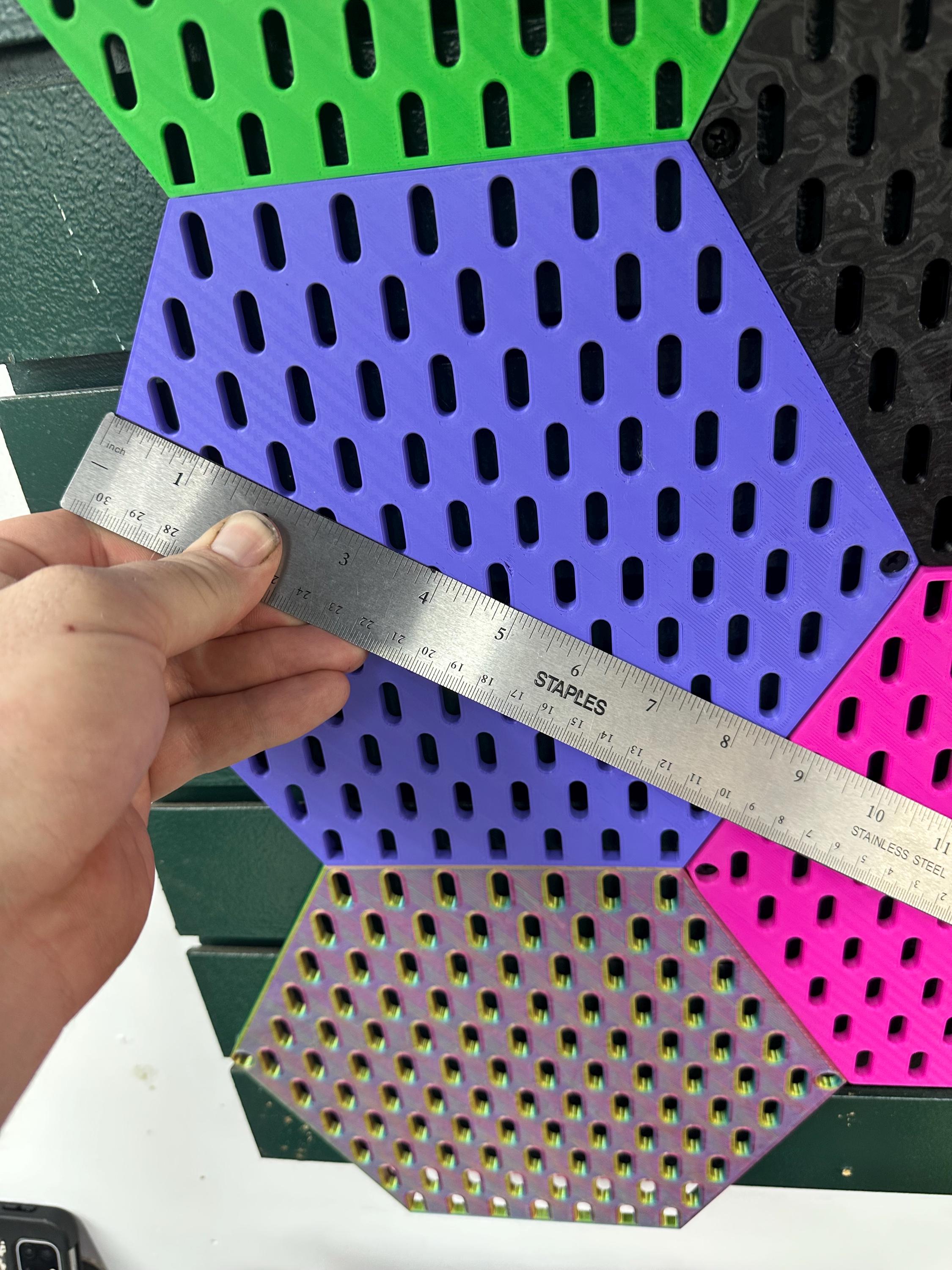 Hexagon IKEA Skadis Panels - Etsy