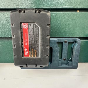 Milwaukee M18 Wall Mounted Battery Holder