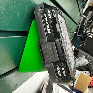 Ryobi ONE+ 18v Wall Mounted Battery Holder