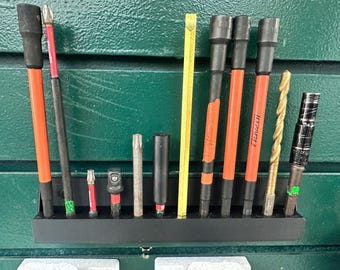 1/4” Hex Bit Holder Wall Mount