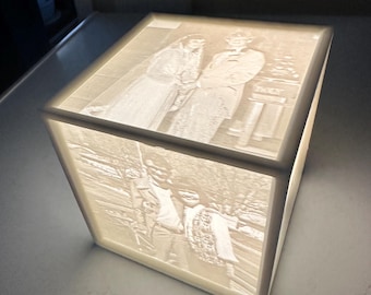 Customizable Lithophane Lightbox