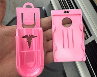 Vocera Badge Holder with ID Badge Holder
