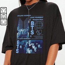 BTS T-shirt BTS Army Shirt Love Yourself Heart Shirt Bts 