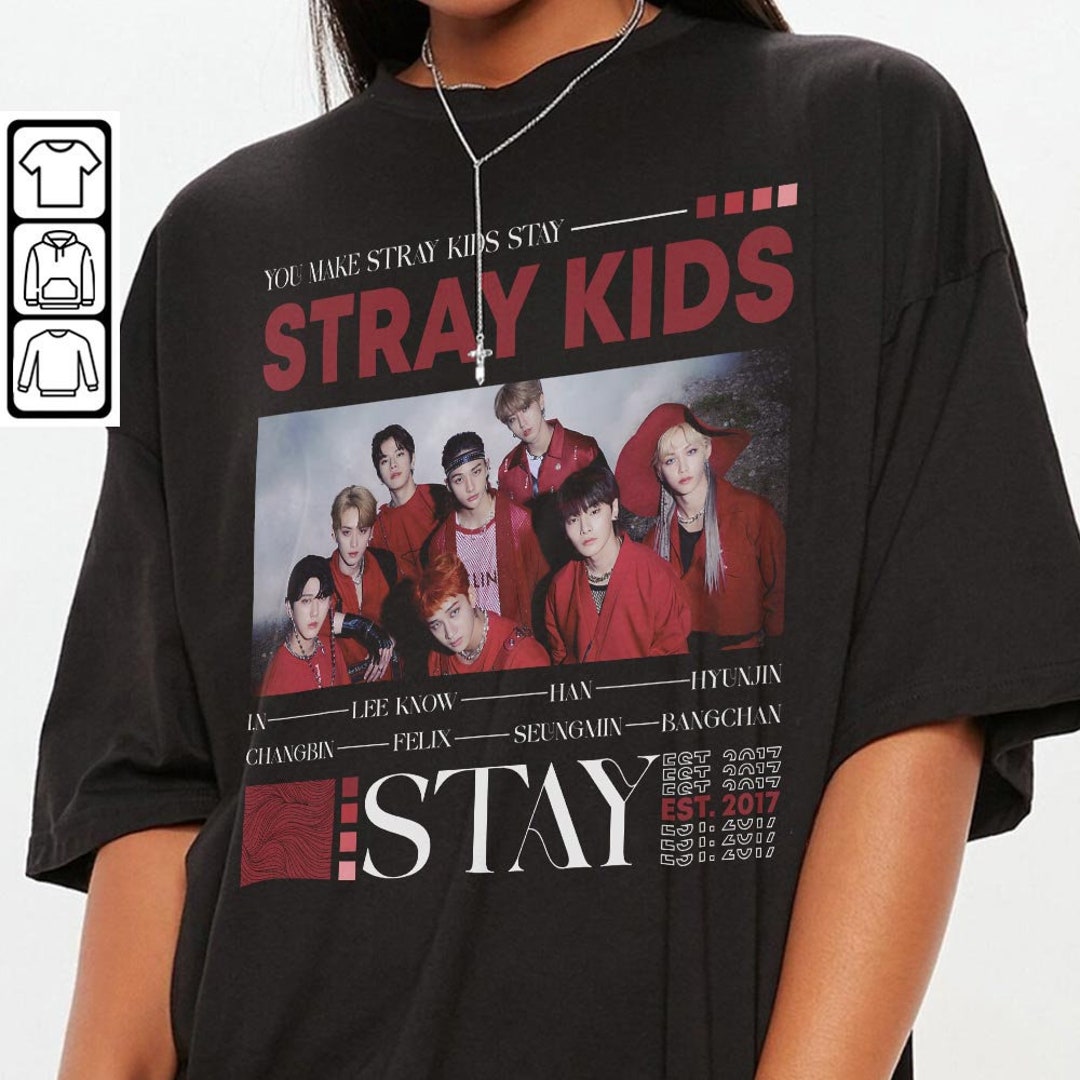 Vintage Stray Kids Shirt Stray Kids Unisex Kpop Shirt - Etsy