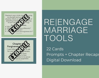 Re|Engage Marriage Ministries Tool Cards