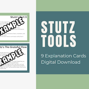 9 Phil Stutz Tools uitlegkaarten - digitale download