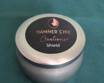 Shield Blend Candle: Organic Coconut Soy Wax with Essential Oils