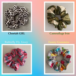 Fluffy Scrunchies