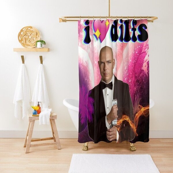 Mr Shower Curtain Etsy