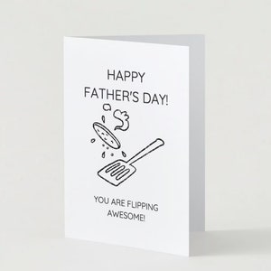 Descarga de la tarjeta "Flipping Awesome" del Día del Padre *SÓLO ARCHIVO*