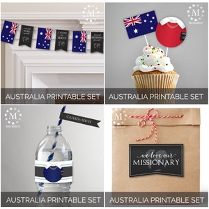 Missionary Decoration Set for Sisters: International Missions (by Country) *DIGITAL SET ONLY*