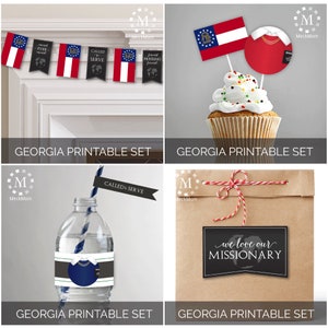 Missionary Decoration Set for Sisters: U.S. Missions (by State) *DIGITAL SET ONLY*