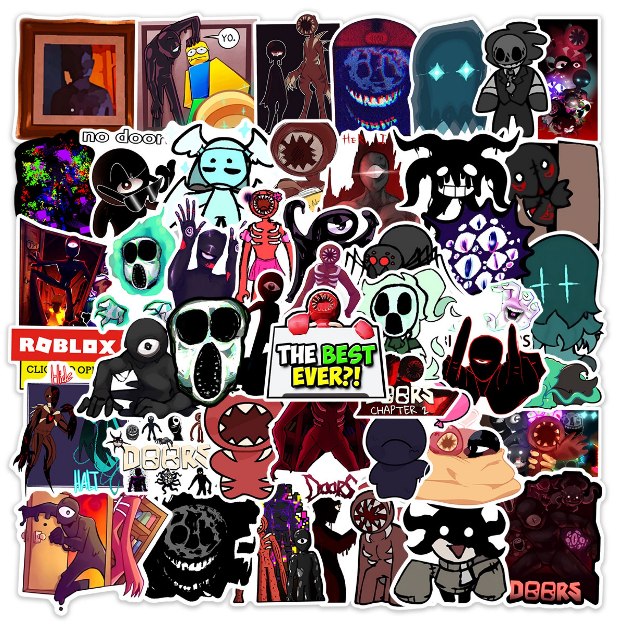 Doors Roblox Stickers for Sale