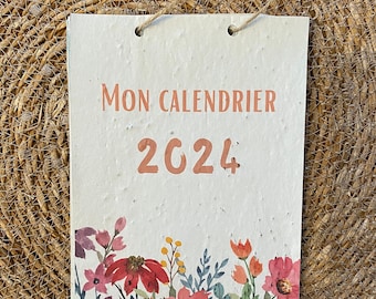 Planting calendar, 2024 calendar, seed calendar