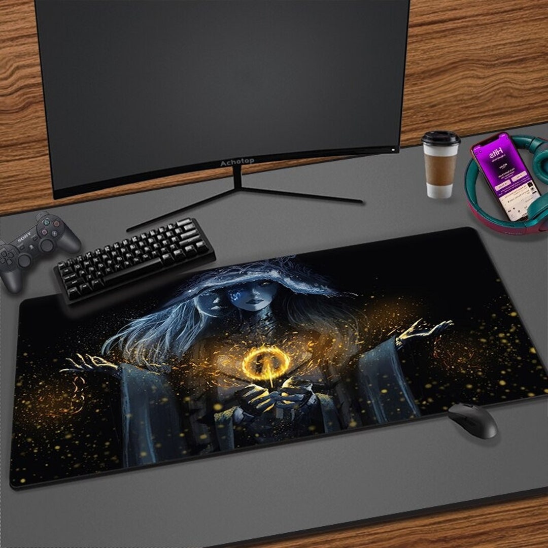 Gaming Mouse Pad Elden Ring Desk Matelden Ring Desk Mat Etsy