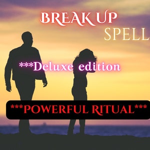 Powerful Break Up Spell/ Very Strong Break Up Spell/Separate Casting/ Make Couple Break Up/Separation Magic Same Day Spell Fast Casting