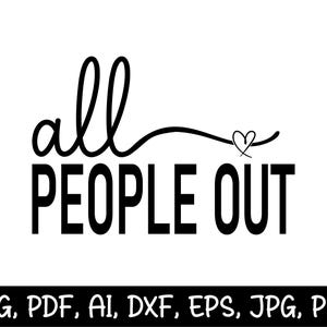 Tous les peopled out SVG, Nope Not Today Svg, Mom Life Svg, Svg non adulte aujourd'hui, coeur svg, cadeau pour elle, svg coupe fichiers cricut, silhouette