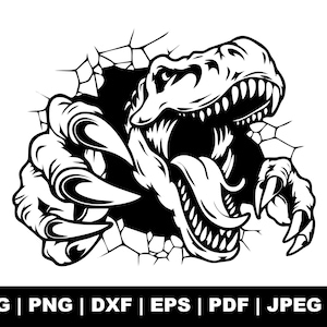 T Rex Svg, Dinosaur Svg, T Rex Scratch Svg, Tyrannosaurus Rex Svg, T Rex Clipart,  Dino Scratch Svg, Clipart, Gift For Her, Cut Files Cricut