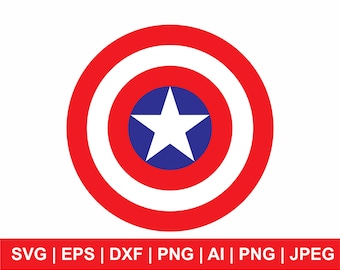 Patriotic Shield Svg, Patriotic Svg, 4th July Svg, Captain America Shield Svg, Freedom Svg, Patriotic Shield Clipart, Svg Cut Files Cricut