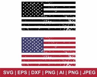 Distressed American Flag Svg, American Flag Svg, Flag Svg, Patriotic Flag Svg, Fourth Of July Svg, America Flag Clipart, Svg Cut File Cricut