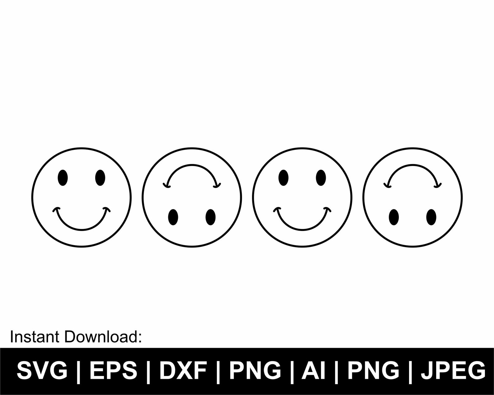 Smiley Header Smiley Face Svg , Emoji Expression Svg, Layered Smiley Face Bundle ...