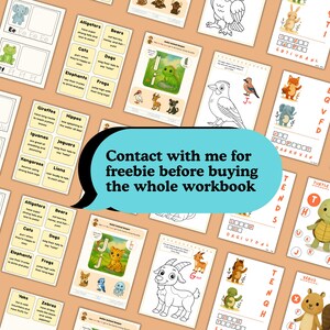 Animals Week : Colorful Printable Alphabet Adventures for Preschoolers ...