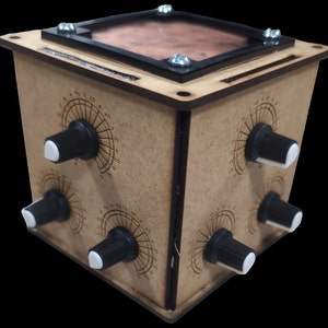 The Radionicz Wishing Cube, 9 dials. Small, portable, JUST INCREDIBLE.