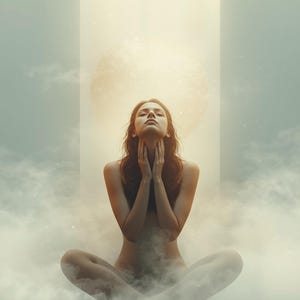 Silence A Loud Mind. Sigil + Radionic Card.