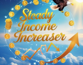 Steady Income Increaser. Sigil + Radionic Card.