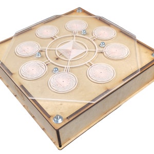 Manifestation 8-Wishies Box: Radionic Scalar Booster with 8 Coils