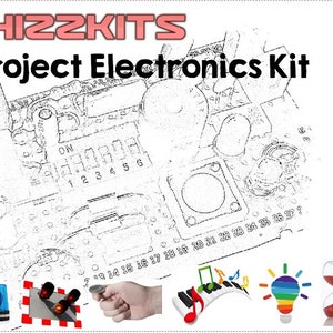 Whizzkit Seven Project Electronics Kit magicCHIP Green Build/Rebuild 7 Projects image 3