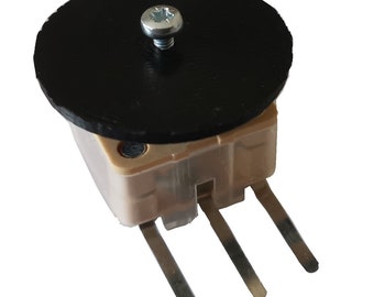ミニチュア AM FM デュアルギャングチューニングコンデンサ 60/140pF クリスタルセット用ノブ付き