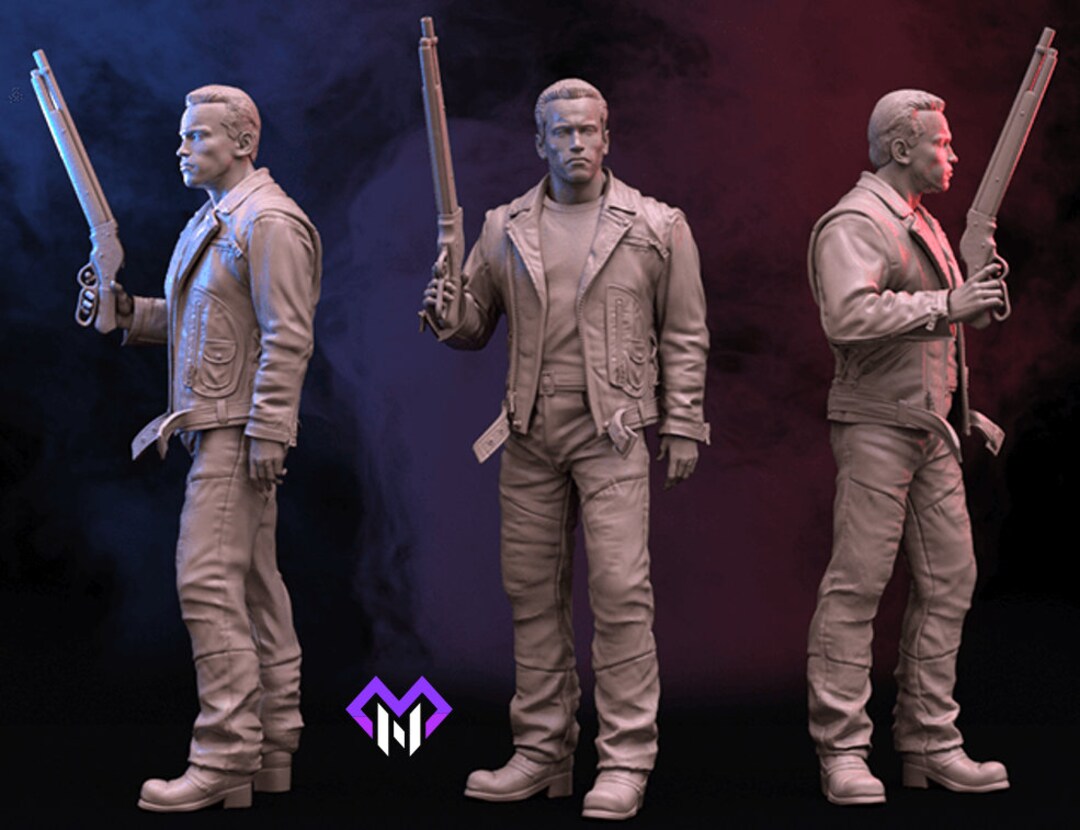 Terminator Stl 3d Print Easy File - Etsy