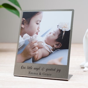 Personalized Photo Gift Stainless Steel | Customized Photo Metal Print Art | Personalised Gift | Custom Photo Frame | Christmas Gift for Her